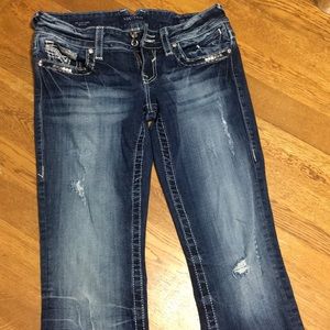 Viogoss bootcut jeans size 1/2 length 33.
